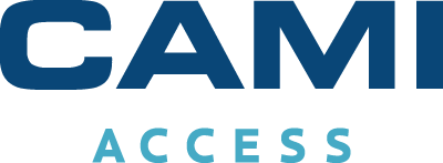 CAMI access logotyp i färg och png-format.